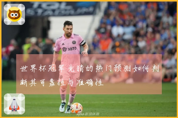世界杯冠军竞猜的热门预测如何判断其可靠性与准确性