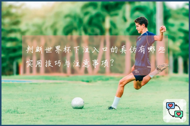 判断世界杯下注入口的真伪有哪些实用技巧与注意事项?