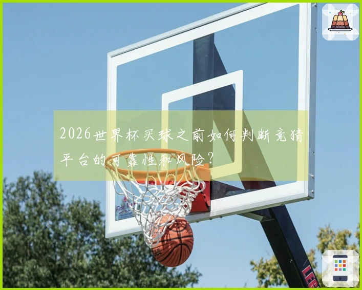 2026世界杯买球之前如何判断竞猜平台的可靠性和风险？